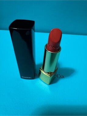 CHANEL Red Cream Lipstick - Classic Warm Red